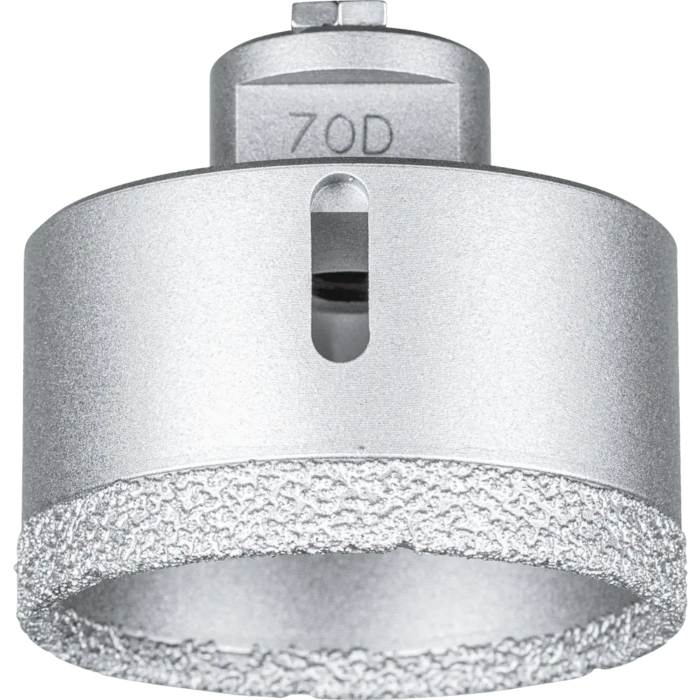 Produktfoto 1 von PFERD TOOLS Diamant-Trockenbohrer DCD FL Ø70mm M14 PSF für Fliesen (Winkelschleifer)