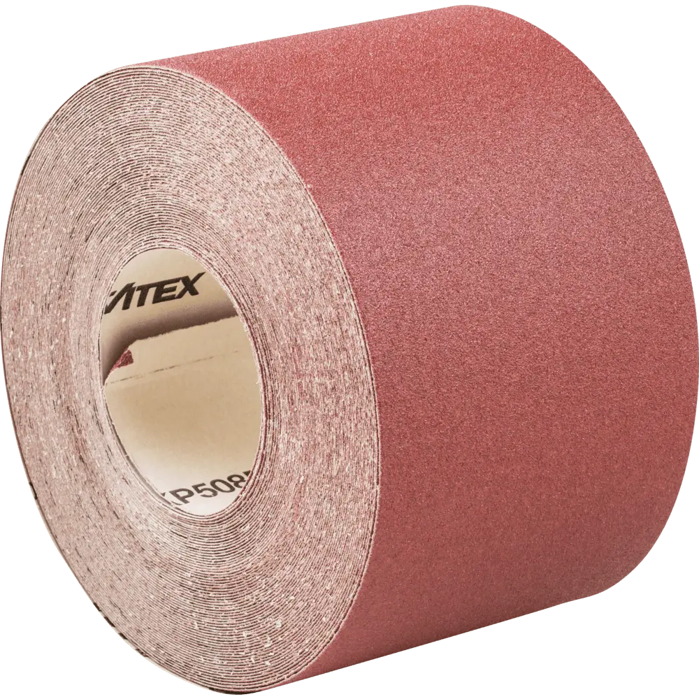 Produktfoto 1 von PFERD TOOLS Korund Schleifbandrolle Papier SBR-P Breite 115 mmxLänge 25m A80 für universelle Anwendung