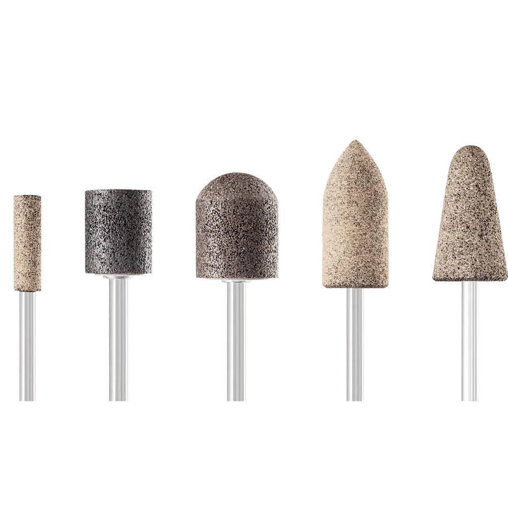 Produktfoto 1 von PFERD TOOLS INOX Schleifstift-Set 5-tlg. Schaft-Ø 6 mm A30/46/60 für Edelstahl