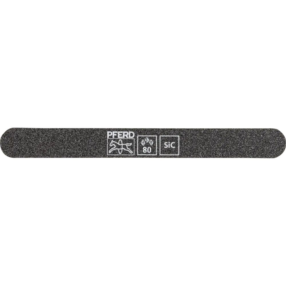 Produktfoto 1 von PFERD TOOLS flexible Schleiffeile SF-R mit Radius 147x15x5 mm SIC80 für universelle Anwendung, 10 Stk.