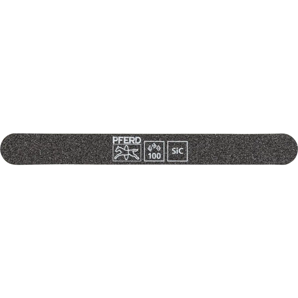 Produktfoto 1 von PFERD TOOLS flexible Schleiffeile SF-R mit Radius 147x15x5 mm SIC100 für universelle Anwendung, 10 Stk.