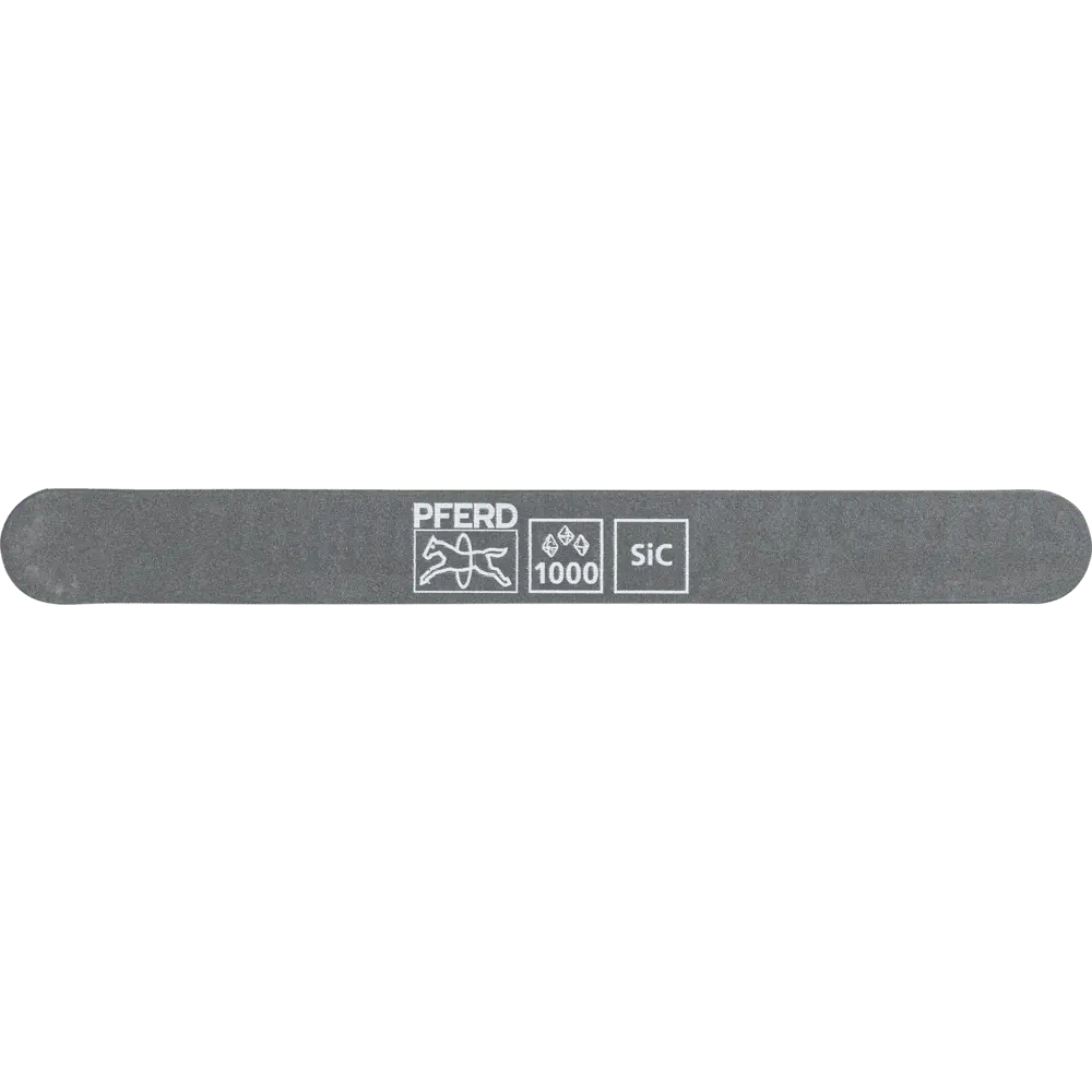 Produktfoto 1 von PFERD TOOLS flexible Schleiffeile SF-R mit Radius 147x15x5 mm SIC1000 für universelle Anwendung, 10 Stk.