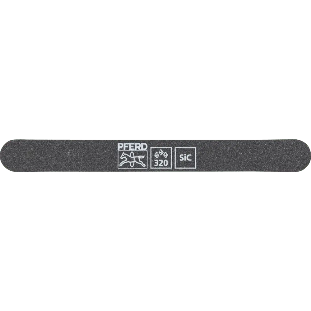 Produktfoto 1 von PFERD TOOLS flexible Schleiffeile SF-R mit Radius 147x15x5 mm SIC320 für universelle Anwendung, 10 Stk.