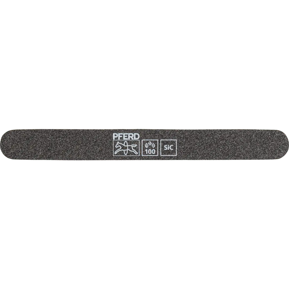 Produktfoto 1 von PFERD TOOLS flexible Schleiffeile SF-R mit Radius 180x19x5 mm SIC100 für universelle Anwendung, 10 Stk.