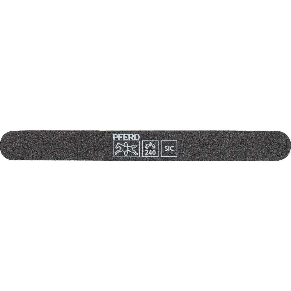 Produktfoto 1 von PFERD TOOLS flexible Schleiffeile SF-R mit Radius 180x19x5 mm SIC240 für universelle Anwendung, 10 Stk.