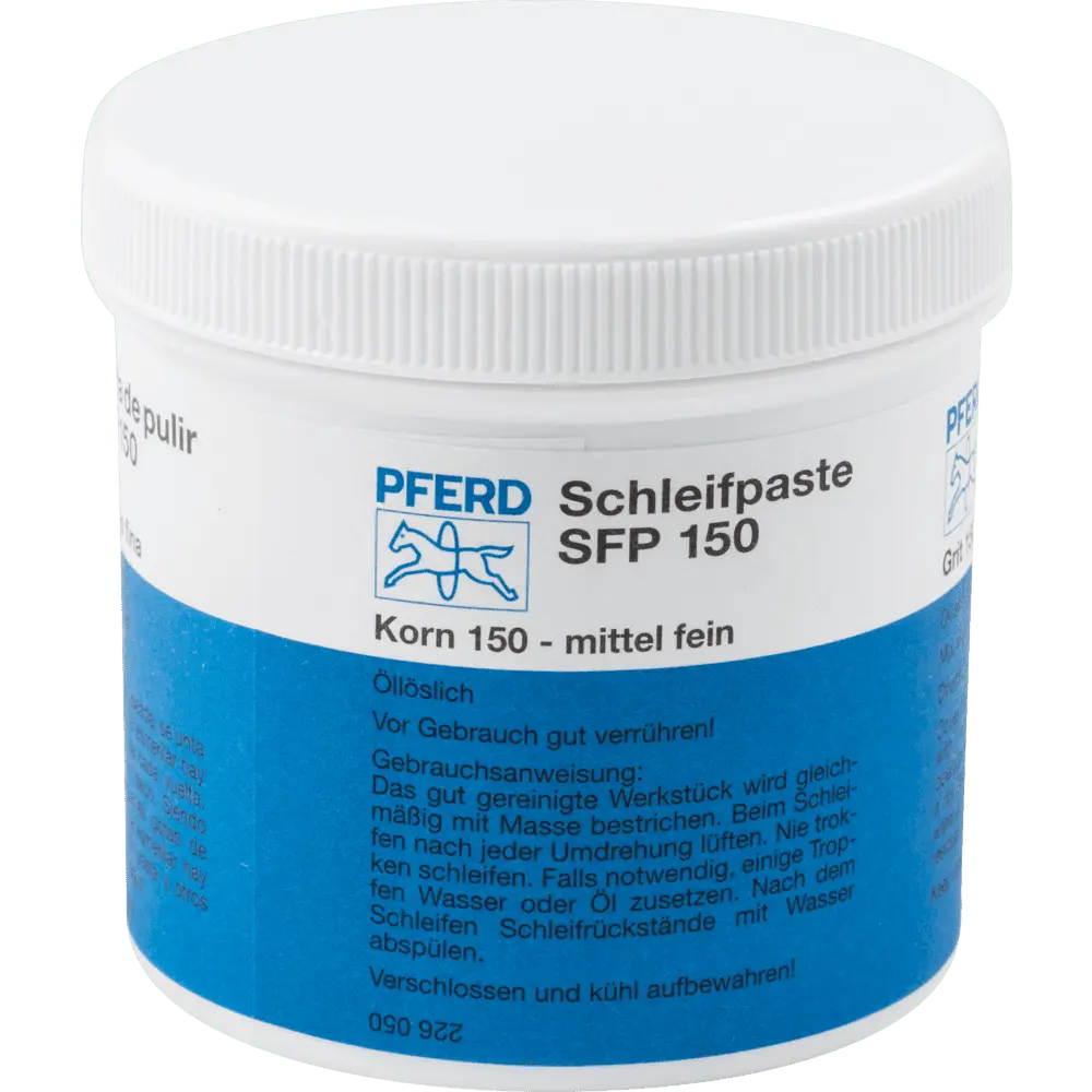 Produktfoto 1 von PFERD TOOLS Schleifpaste SFP 250g Körnung SIC 150 250g zum Fein-und Einschleifen von Ventilen und Lagern