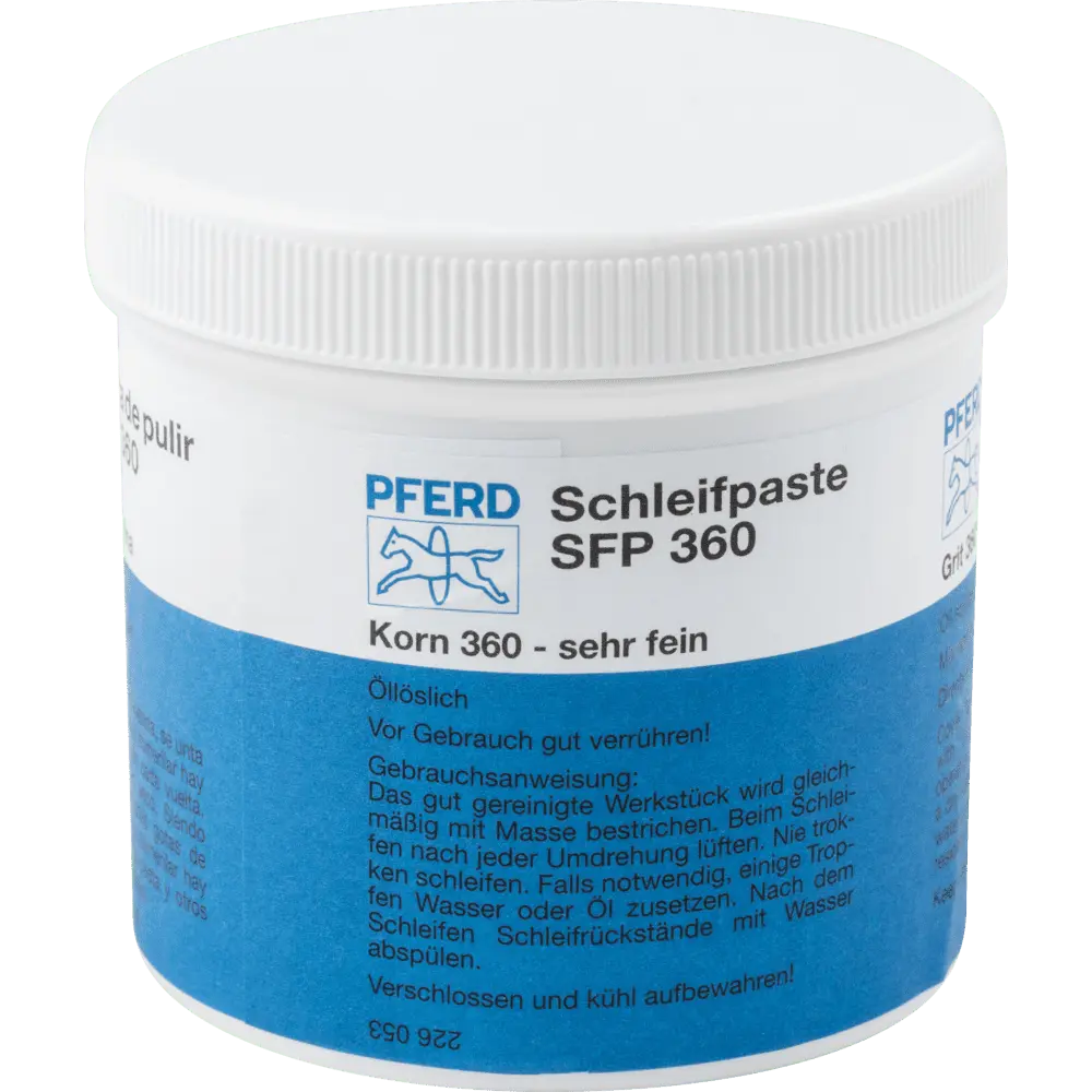 Produktfoto 1 von PFERD TOOLS Schleifpaste SFP 250g Körnung SIC 360 250g zum Fein-und Einschleifen von Ventilen und Lagern