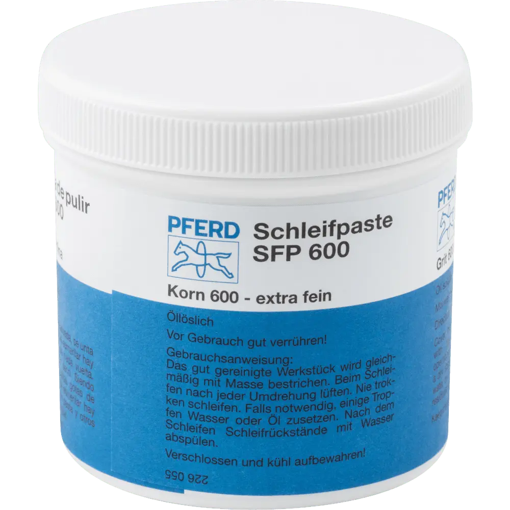 Produktfoto 1 von PFERD TOOLS Schleifpaste SFP 250g Körnung SIC 600 250g zum Fein-und Einschleifen von Ventilen und Lagern