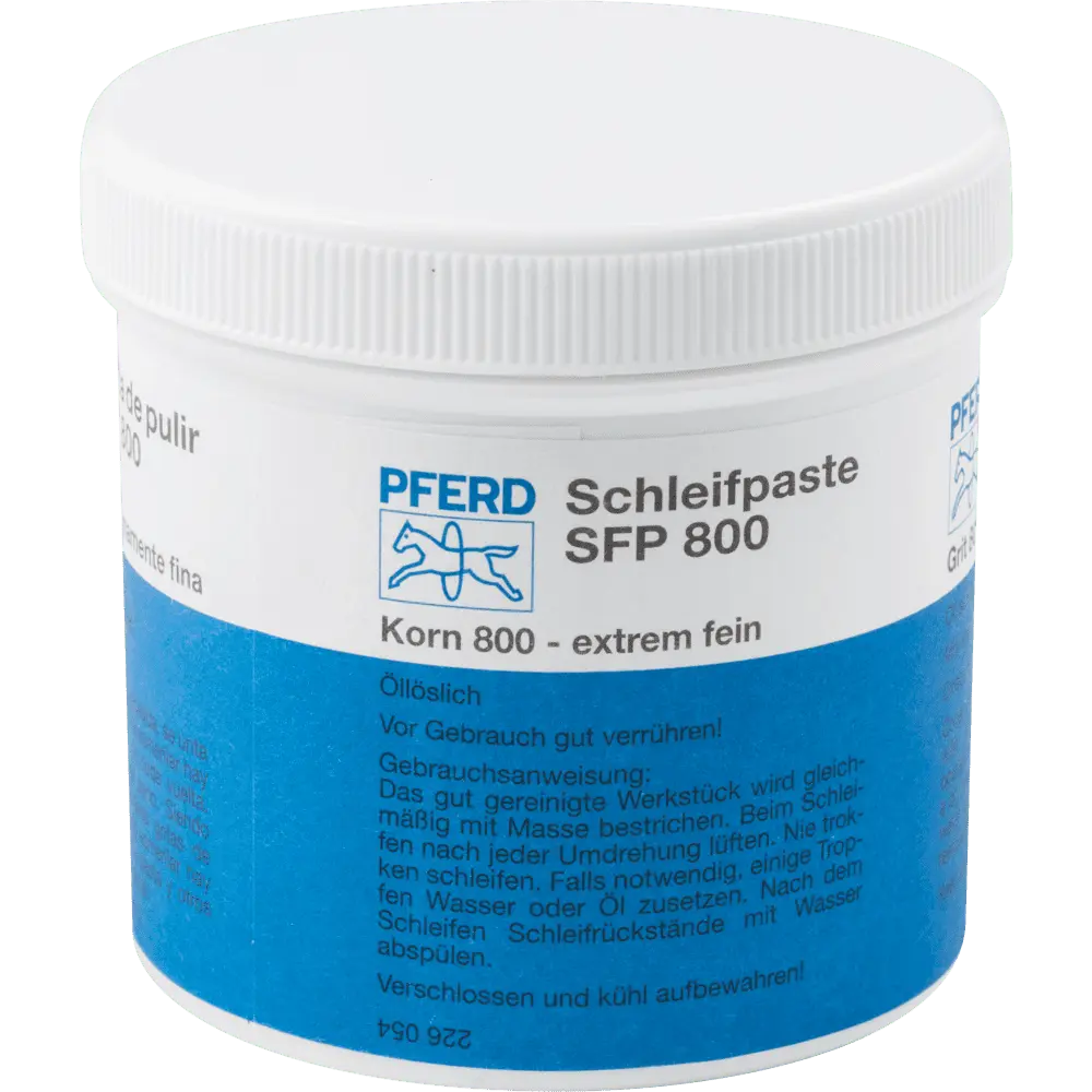 Produktfoto 1 von PFERD TOOLS Schleifpaste SFP 250g Körnung SIC 800 250g zum Fein-und Einschleifen von Ventilen und Lagern