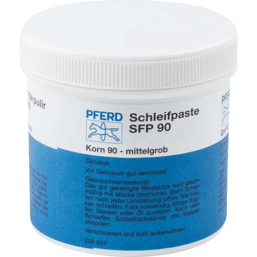 Produktfoto 1 von PFERD TOOLS Schleifpaste SFP 250g Körnung SIC 90 250g zum Fein-und Einschleifen von Ventilen und Lagern