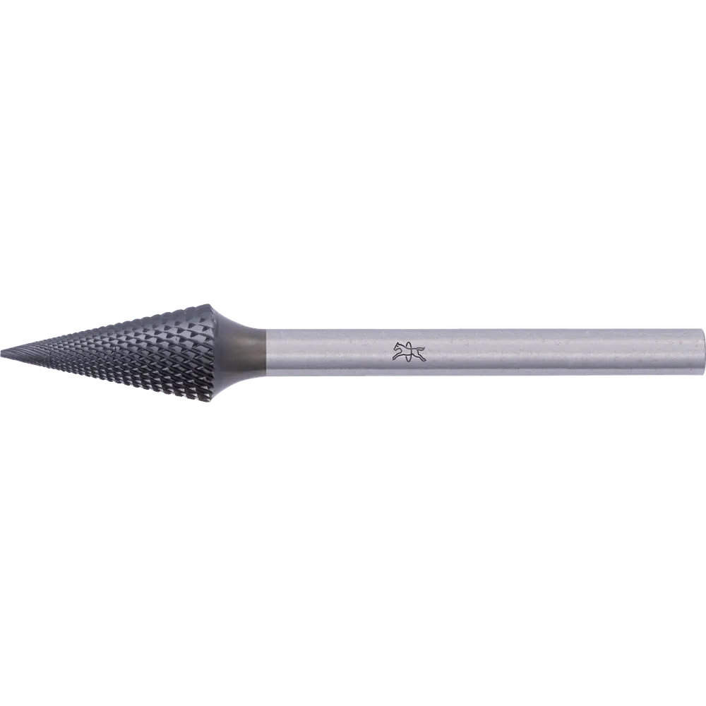 Produktfoto 1 von PFERD TOOLS Hartmetall Hochleistungsfrässtift MICRO Spitzkegel SKM Ø 06x13mm Schaft-Ø 3mm HICOAT beschichtet für die Feinbearbeitung