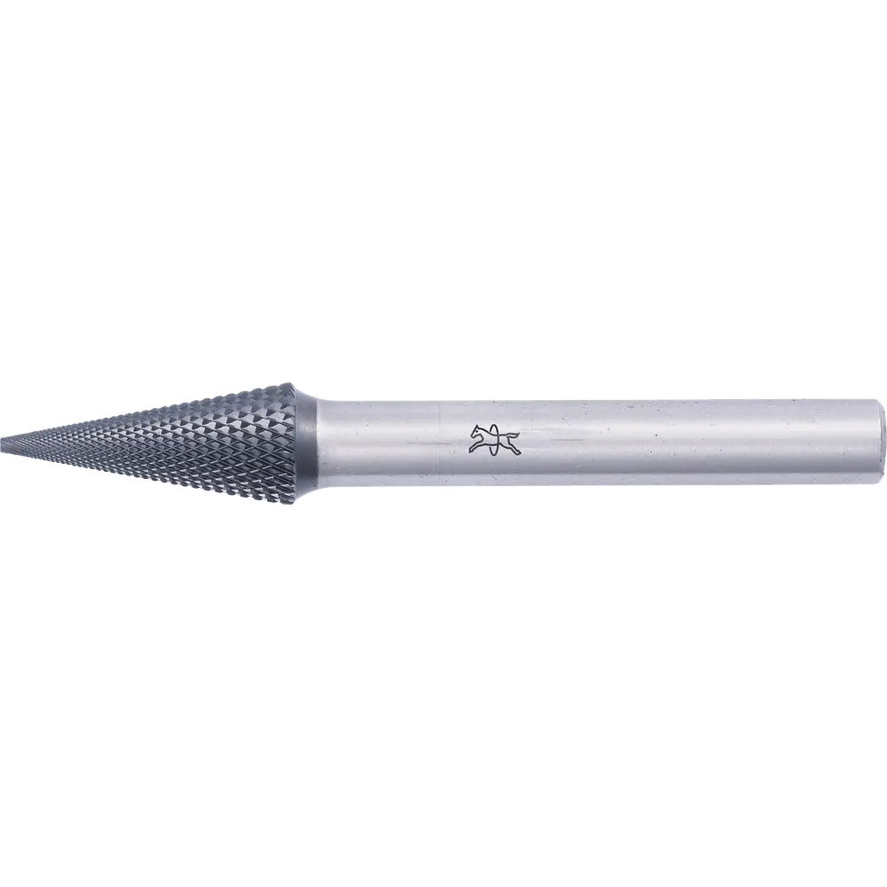 Produktfoto 1 von PFERD TOOLS Hartmetall Hochleistungsfrässtift MICRO Spitzkegel SKM Ø 08x20mm Schaft-Ø 6mm HICOAT beschichtet für die Feinbearbeitung