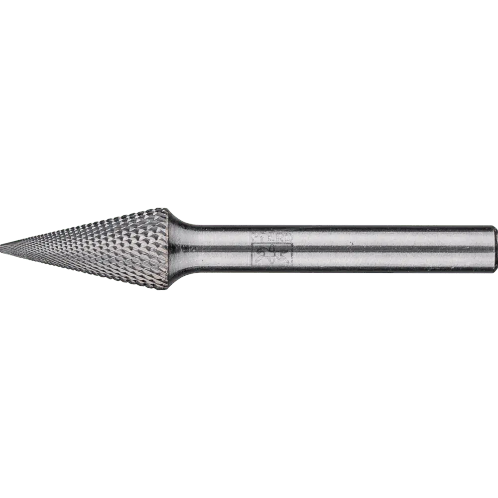 Produktfoto 1 von PFERD TOOLS Hartmetall Hochleistungsfrässtift MICRO Spitzkegel SKM Ø 10x20mm Schaft-Ø 6 mm Feinbearbeitung