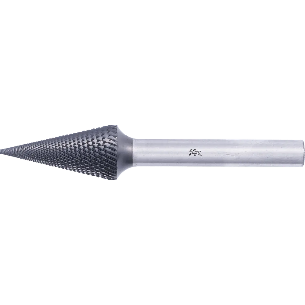 Produktfoto 1 von PFERD TOOLS Hartmetall Hochleistungsfrässtift MICRO Spitzkegel SKM Ø 12x25mm Schaft-Ø 6mm HICOAT beschichtet für die Feinbearbeitung