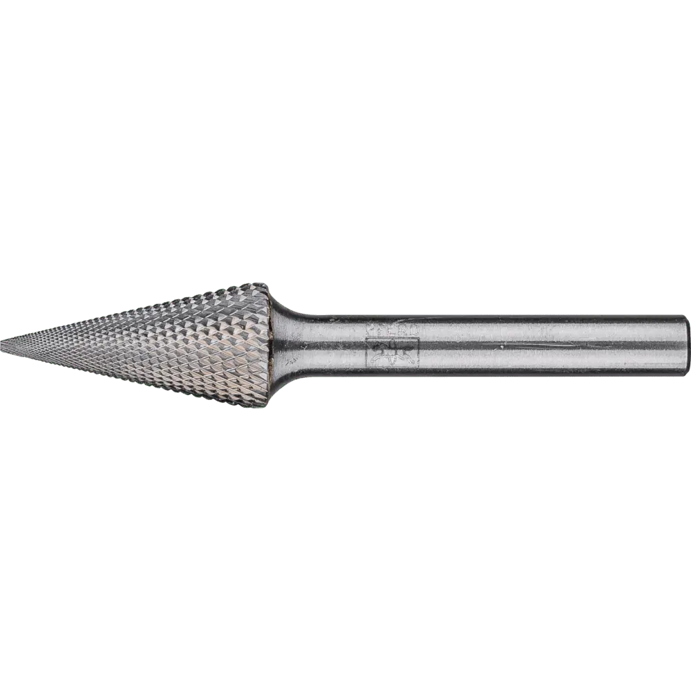 Produktfoto 1 von PFERD TOOLS Hartmetall Hochleistungsfrässtift MICRO Spitzkegel SKM Ø 12x25 mm Schaft-Ø 6 mm Feinbearbeitung