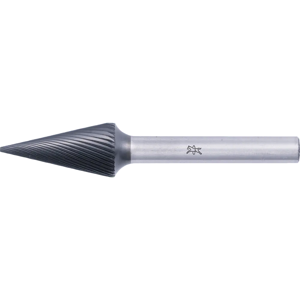 Produktfoto 1 von PFERD TOOLS Hartmetall Hochleistungsfrässtift Spitzkegel SKM Ø 10x20mm Schaft-Ø 6mm Z5 HICOAT beschichtet universal fein