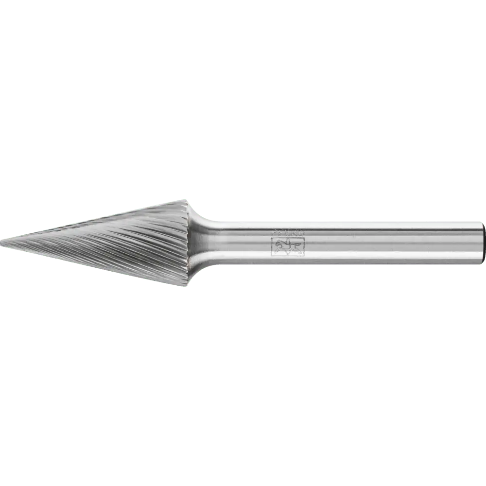 Produktfoto 1 von PFERD TOOLS Hartmetall Frässtift Spitzkegel SKM Ø 12x25 mm Schaft-Ø 6 mm Z5 universal fein