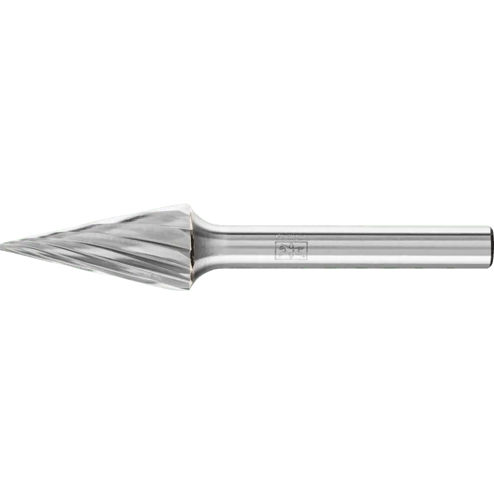 Produktfoto 1 von PFERD TOOLS Hartmetall Frässtift Spitzkegel SKM Ø 12x25 mm Schaft-Ø 6 mm Z1 universal grob