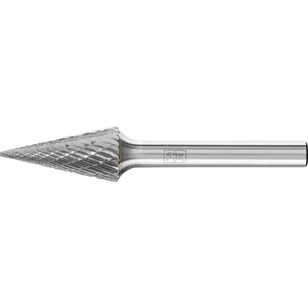 Produktfoto 1 von PFERD TOOLS Hartmetall Frässtift Spitzkegel SKM Ø 12x25 mm Schaft-Ø 6 mm Z3P universal mittel kreuzverzahnt