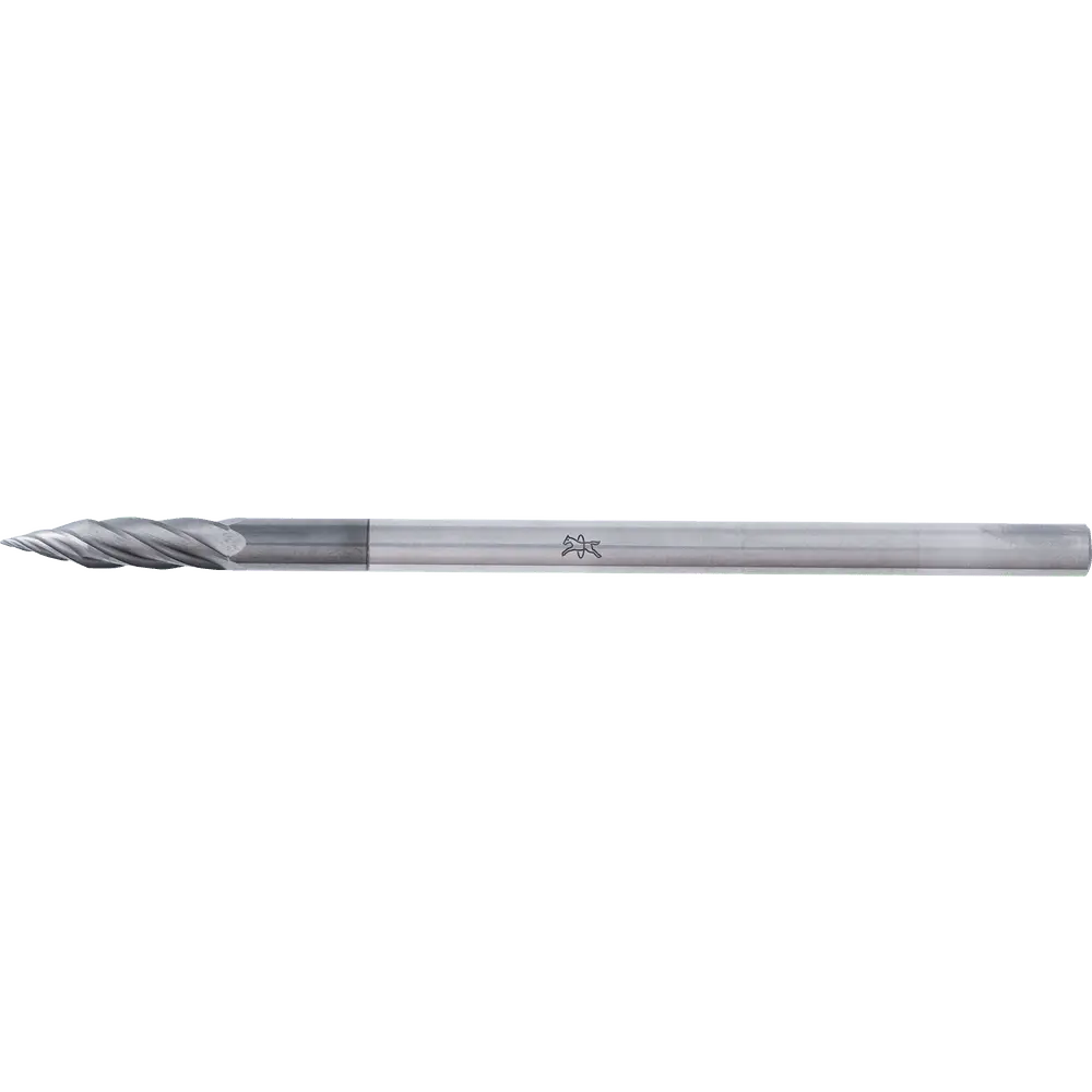 Produktfoto 1 von PFERD TOOLS Hartmetall Hochleistungsfrässtift ALU SKM-ZYA Ø 06x25mm Schaft-Ø 6x120mm HICOAT besch. Spezialform Anfas-/Entgratarbeiten Robotereinsatz