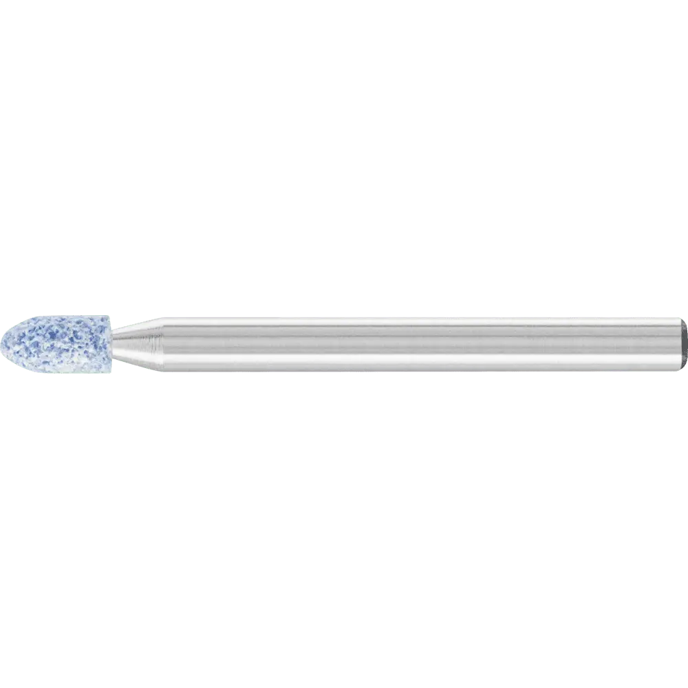 Produktfoto 1 von PFERD TOOLS TOUGH Schleifstift Spitzbogen Ø 3x6 mm Schaft-Ø 3 mm CO60 für schwer zerspanbare Werkstoffe, 10 Stk.