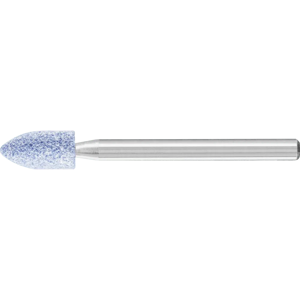 Produktfoto 1 von PFERD TOOLS TOUGH Schleifstift Spitzbogen Ø 5x10mm Schaft-Ø 3 mm CO100 für schwer zerspanbare Werkstoffe, 10 Stk.