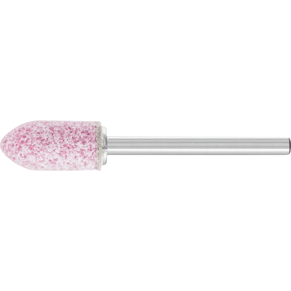 Produktfoto 1 von PFERD TOOLS STEEL EDGE Schleifstift Spitzbogen Ø 8x16 mm Schaft-Ø 3 mm A46 für Stahl- und Stahlguss, 10 Stk.