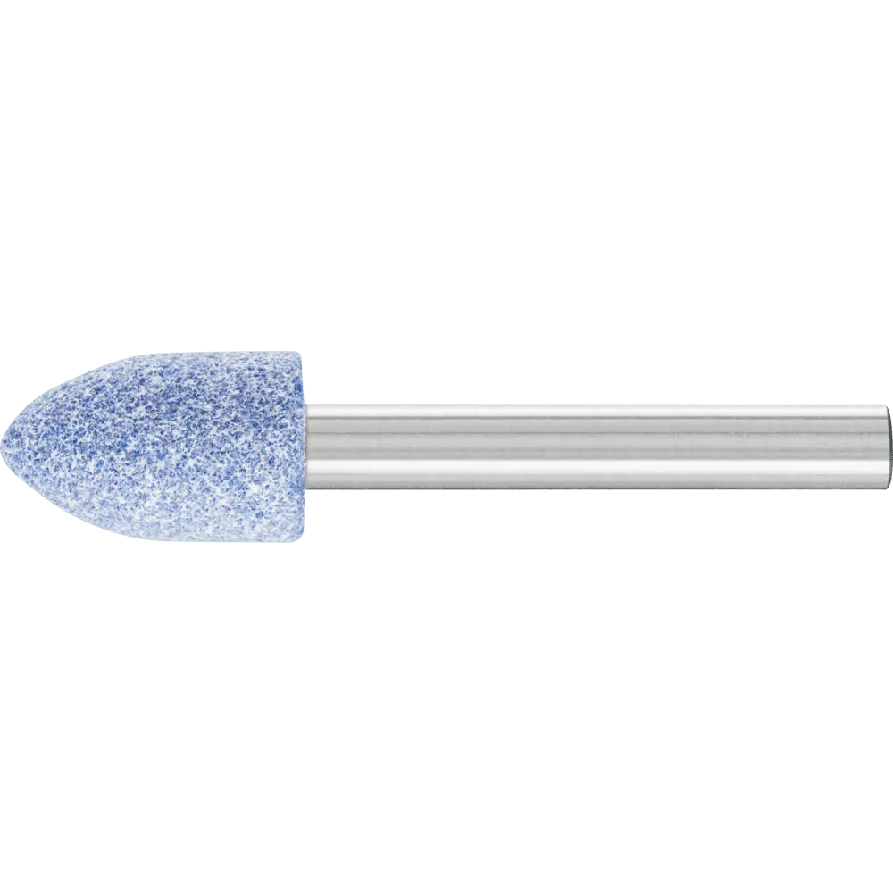 Produktfoto 1 von PFERD TOOLS TOUGH Schleifstift Spitzbogen Ø 13x20mm Schaft-Ø 6 mm CO80 für schwer zerspanbare Werkstoffe, 10 Stk.