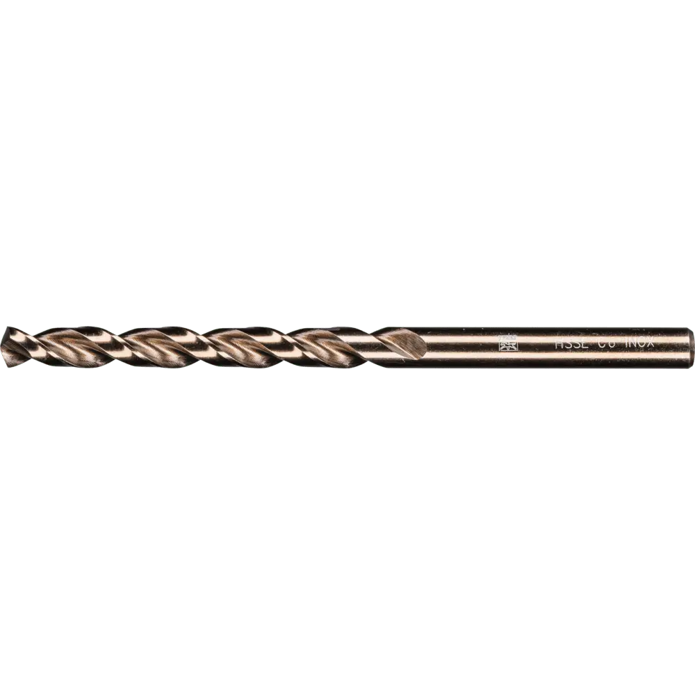 Produktfoto 1 von PFERD TOOLS Spiralbohrer INOX Ø 5,3 mm HSS-E Co5 N DIN 340 135° lange Ausführung für tiefes Bohren für zähe und harte Werkstoffe, 10 Stk.