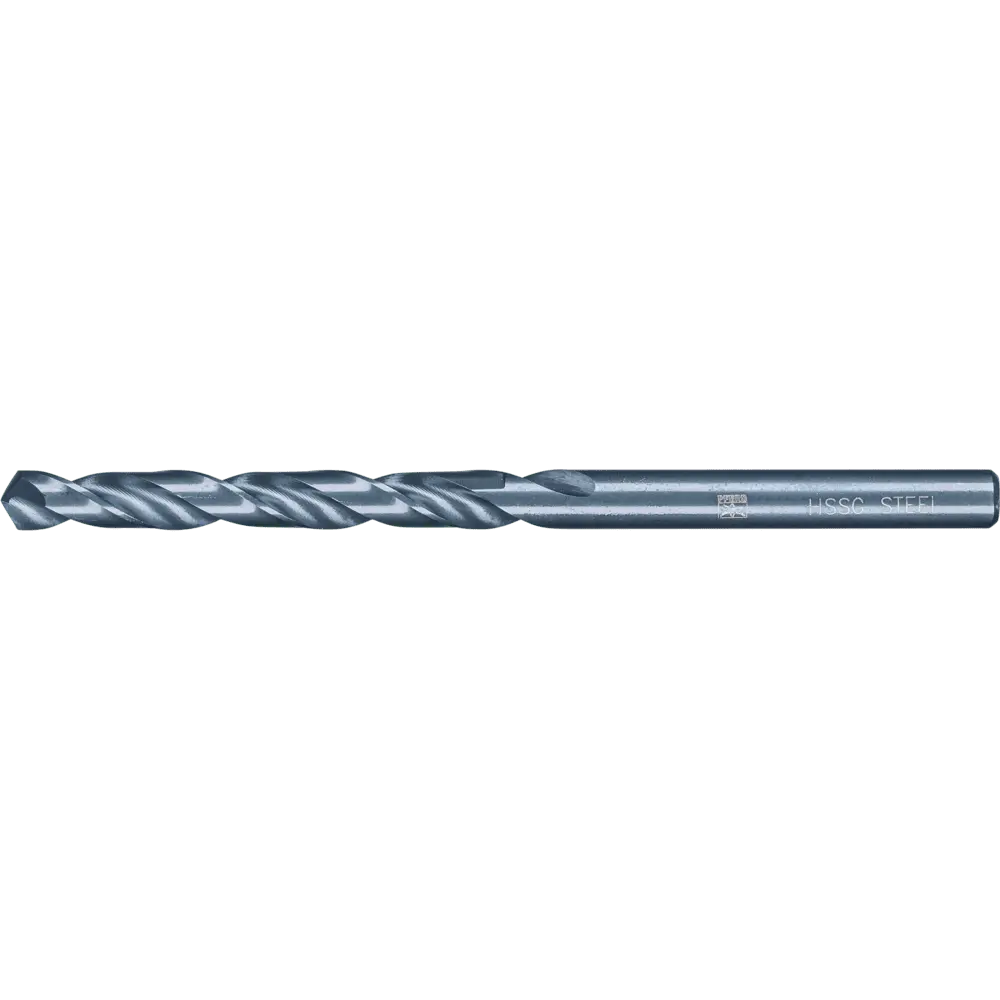Produktfoto 1 von PFERD TOOLS Spiralbohrer STEEL Ø 5,3 mm HSS-G N DIN 340 118° lange Ausführung für tiefes Bohren universal, 10 Stk.