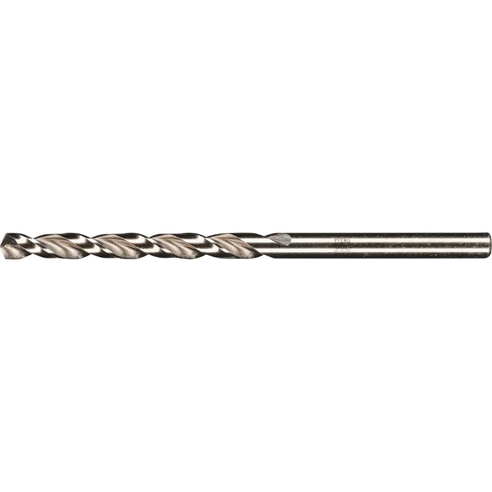 PFERD TOOLS Spiralbohrer INOX Ø 4,4 mm HSS-E Co5 N DIN 338 135° für zähe und harte Werkstoffe, 10 Stk.