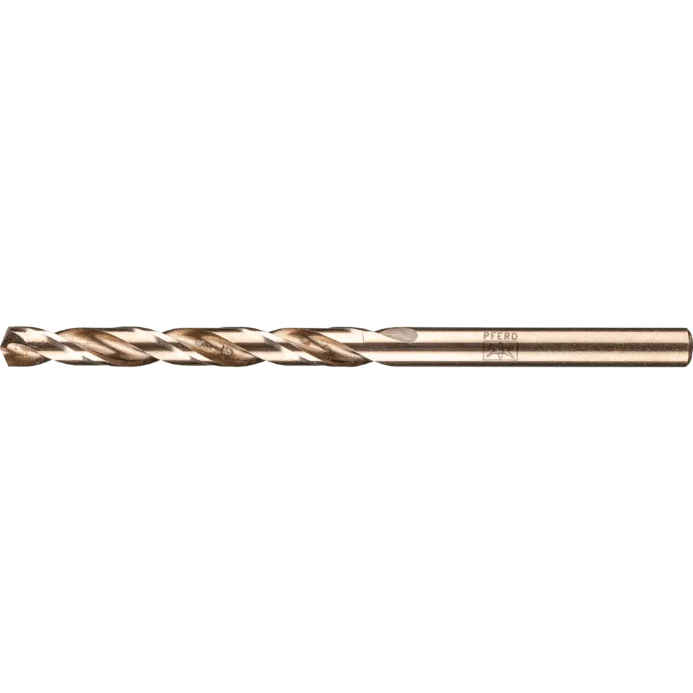 PFERD TOOLS Spiralbohrer INOX Ø 4,5 mm HSS-E Co5 N DIN 338 135° für zähe und harte Werkstoffe, 10 Stk.