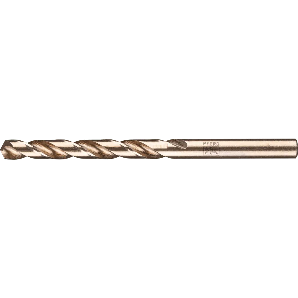 Produktfoto 1 von PFERD TOOLS Spiralbohrer INOX Ø 7,5 mm HSS-E Co5 N DIN 338 135° für zähe und harte Werkstoffe, 10 Stk.
