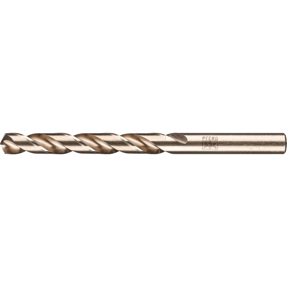 Produktfoto 1 von PFERD TOOLS Spiralbohrer INOX Ø 9,6 mm HSS-E Co5 N DIN 338 135° für zähe und harte Werkstoffe, 10 Stk.