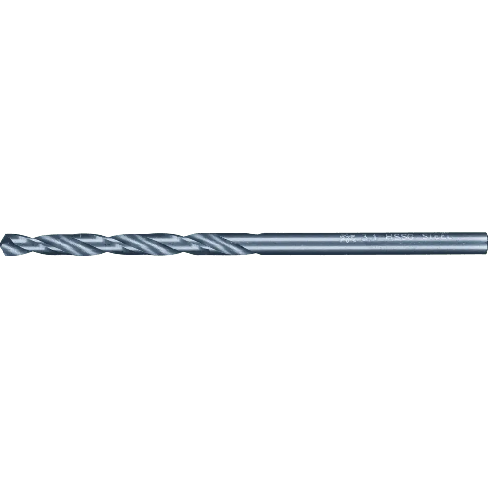 Produktfoto 1 von PFERD TOOLS Spiralbohrer STEEL Ø 3,1 mm HSS-G N DIN 338 118° universal, 10 Stk.