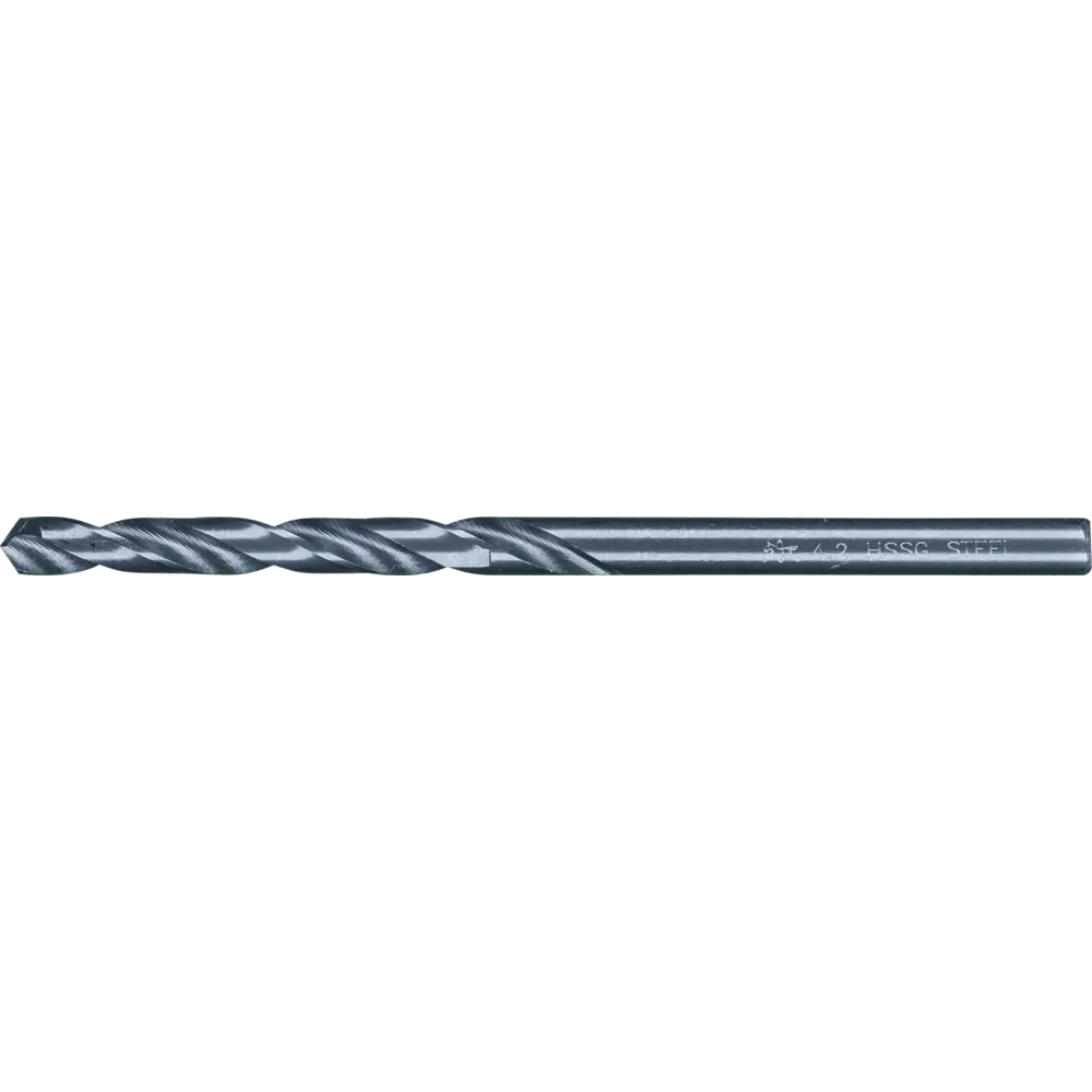 Produktfoto 1 von PFERD TOOLS Spiralbohrer STEEL Ø 4,2 mm HSS-G N DIN 338 118° universal, 10 Stk.