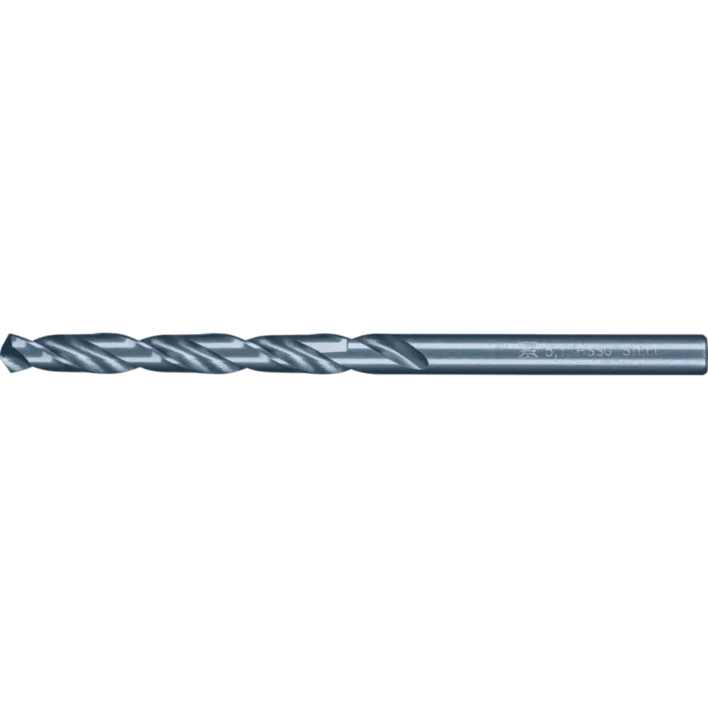 Produktfoto 1 von PFERD TOOLS Spiralbohrer STEEL Ø 5,1 mm HSS-G N DIN 338 118° universal, 10 Stk.