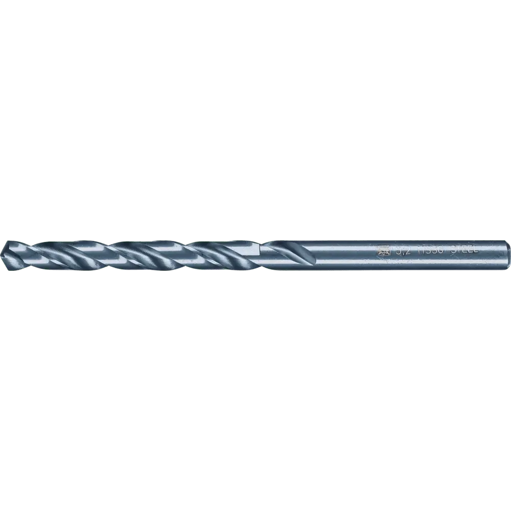 Produktfoto 1 von PFERD TOOLS Spiralbohrer STEEL Ø 5,2 mm HSS-G N DIN 338 118° universal, 10 Stk.