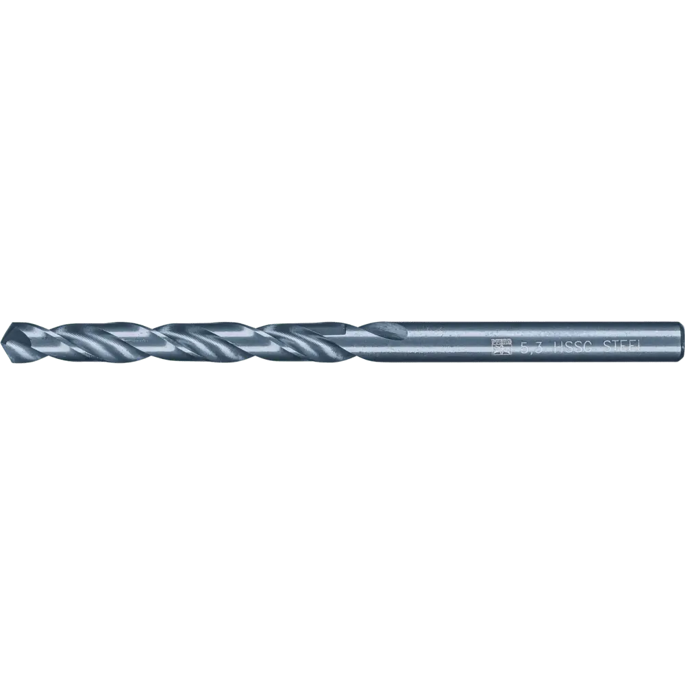 Produktfoto 1 von PFERD TOOLS Spiralbohrer STEEL Ø 5,3 mm HSS-G N DIN 338 118° universal, 10 Stk.