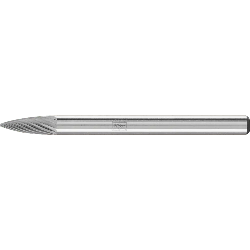 Produktfoto 1 von PFERD TOOLS Hartmetall Frässtift Spitzbogen SPG Ø 03x07 mm Schaft-Ø 3 mm Z5 universal fein