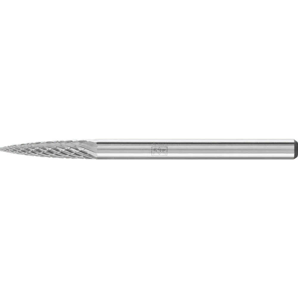 Produktfoto 1 von PFERD TOOLS Hartmetall Frässtift Spitzbogen SPG Ø 03x13 mm Schaft-Ø 3 mm Z4 universal mittel fein