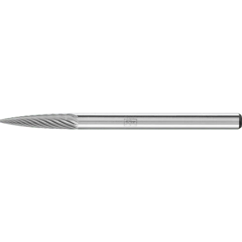 Produktfoto 1 von PFERD TOOLS Hartmetall Frässtift Spitzbogen SPG Ø 03x13 mm Schaft-Ø 3 mm Z5 universal fein