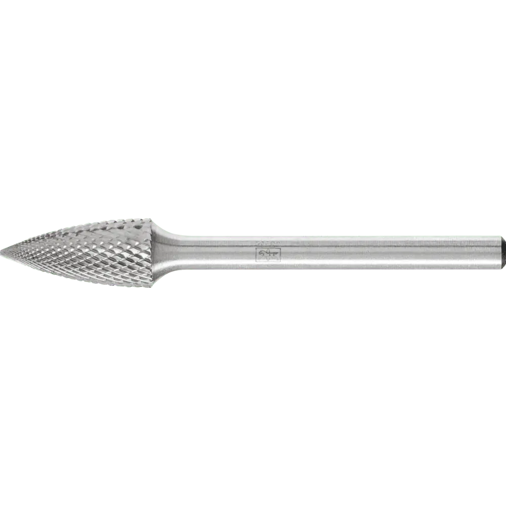 Produktfoto 1 von PFERD TOOLS Hartmetall Hochleistungsfrässtift MICRO Spitzbogen SPG Ø 06x13 mm Schaft-Ø 3 mm Feinbearbeitung