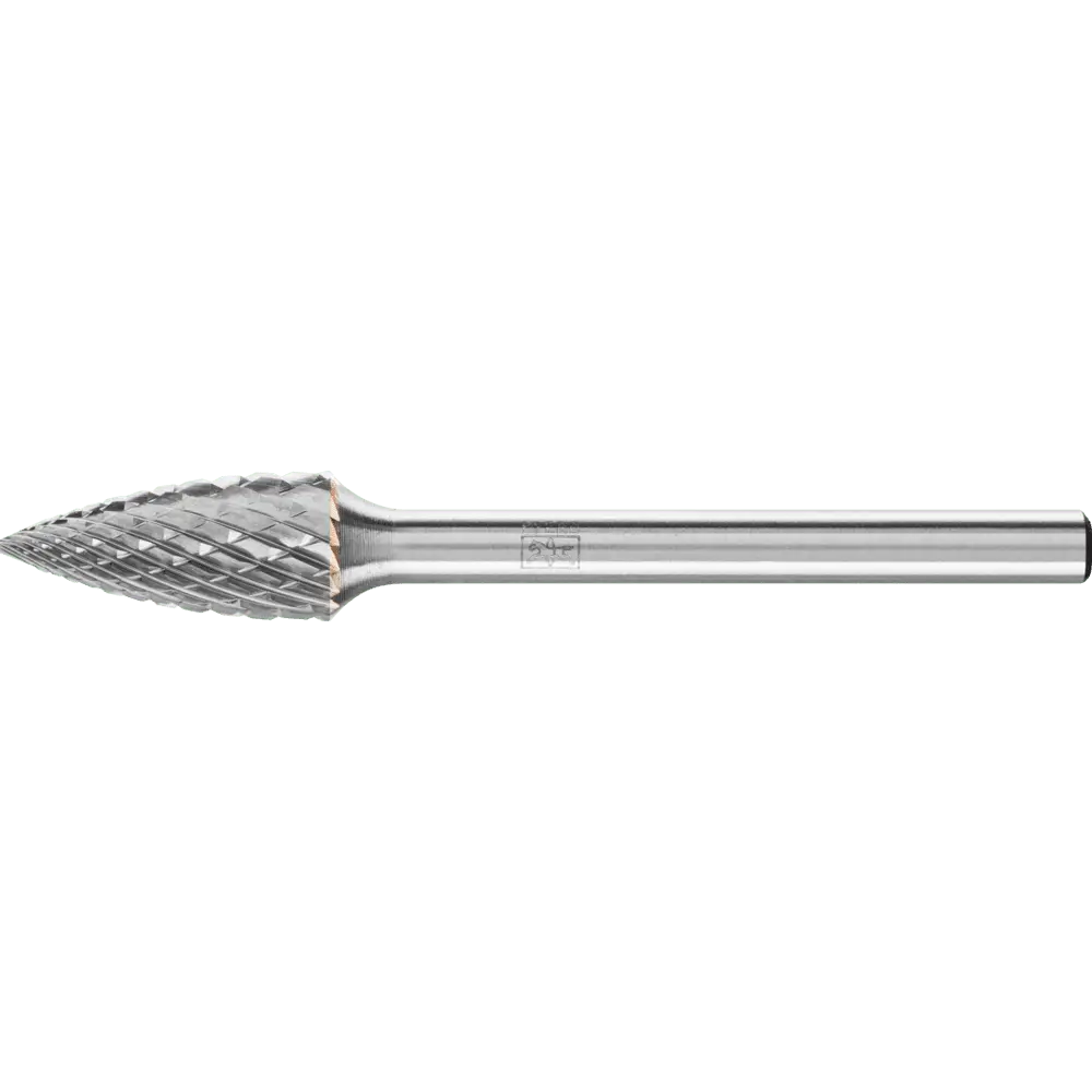 PFERD TOOLS Hartmetall Frässtift Spitzbogen SPG Ø 06x13 mm Schaft-Ø 3 mm Z4 universal mittel fein