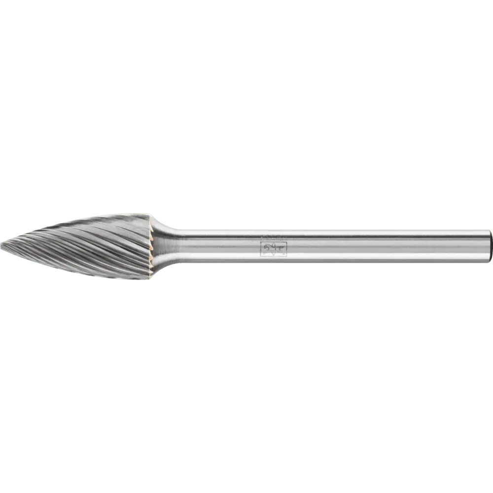 PFERD TOOLS Hartmetall Frässtift Spitzbogen SPG Ø 06x13 mm Schaft-Ø 3 mm Z5 universal fein