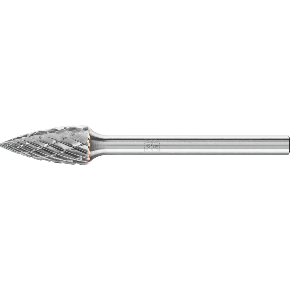 Produktfoto 1 von PFERD TOOLS Hartmetall Frässtift Spitzbogen SPG Ø 06x13 mm Schaft-Ø 3 mm Z3P universal mittel kreuzverzahnt
