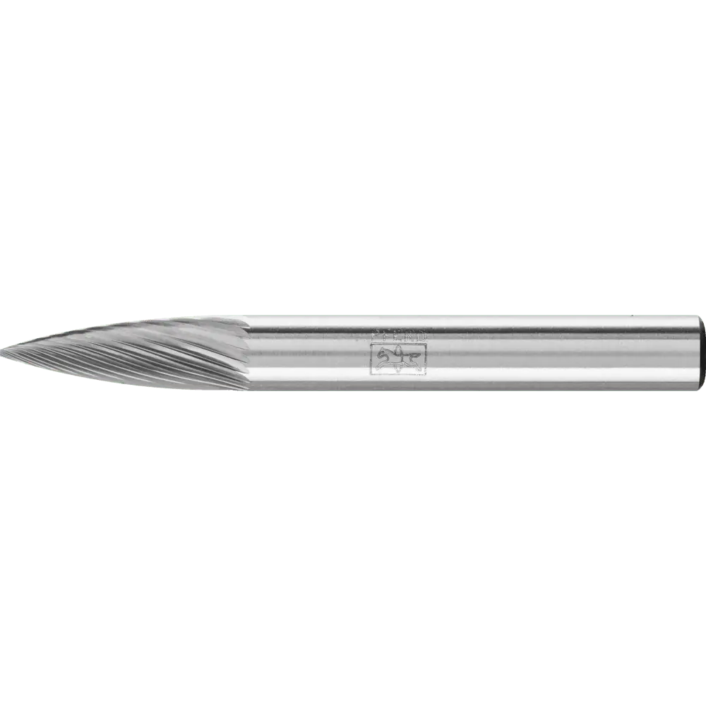 Produktfoto 1 von PFERD TOOLS Hartmetall Frässtift Spitzbogen SPG Ø 06x18 mm Schaft-Ø 6 mm Z5 universal fein