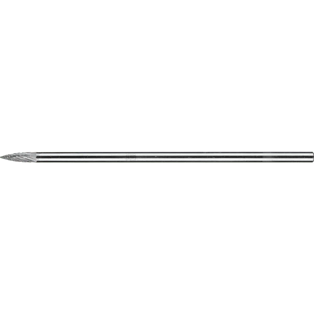 Produktfoto 1 von PFERD TOOLS Hartmetall Frässtift Spitzbogen SPG Ø 06x18 mm Schaft-Ø 6x150mm Z3P universal mittel kreuzv.