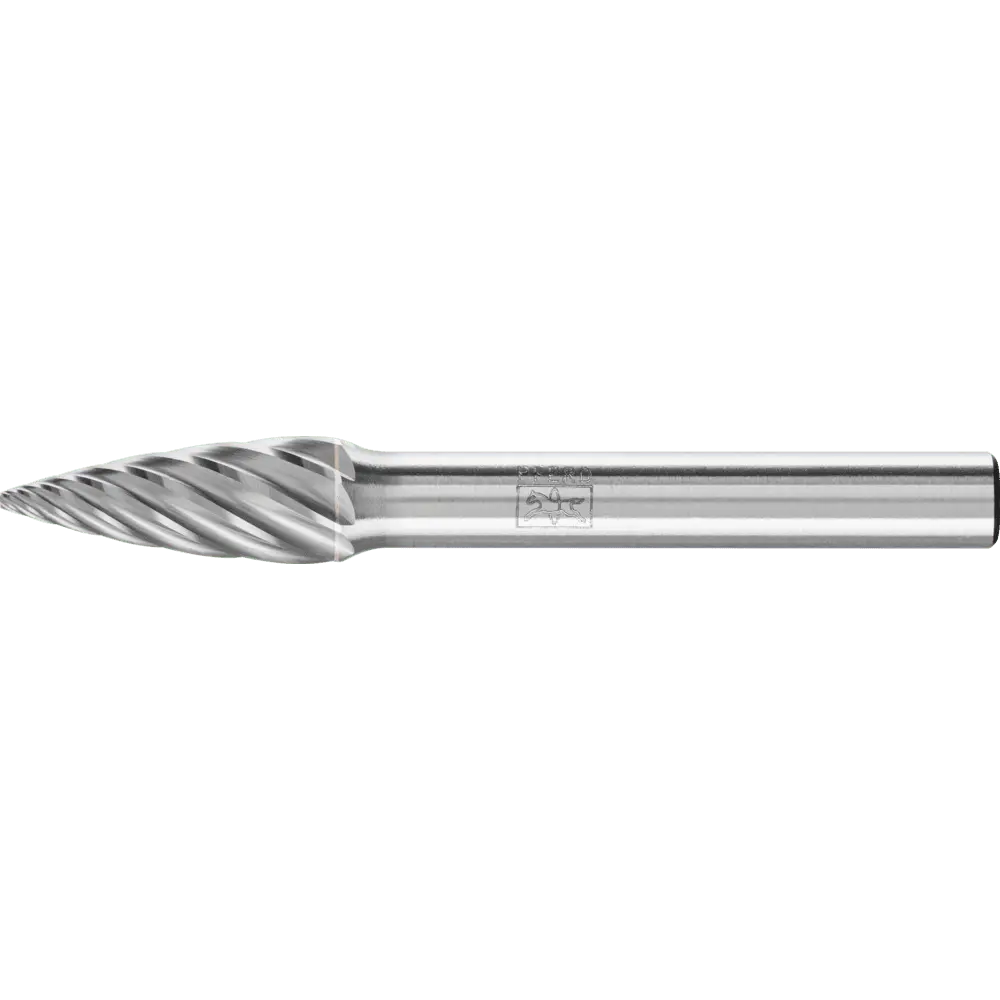 Produktfoto 1 von PFERD TOOLS Hartmetall Hochleistungsfrässtift INOX Spitzbogen SPG Ø 08x20mm Schaft-Ø 6 mm für Edelstahl