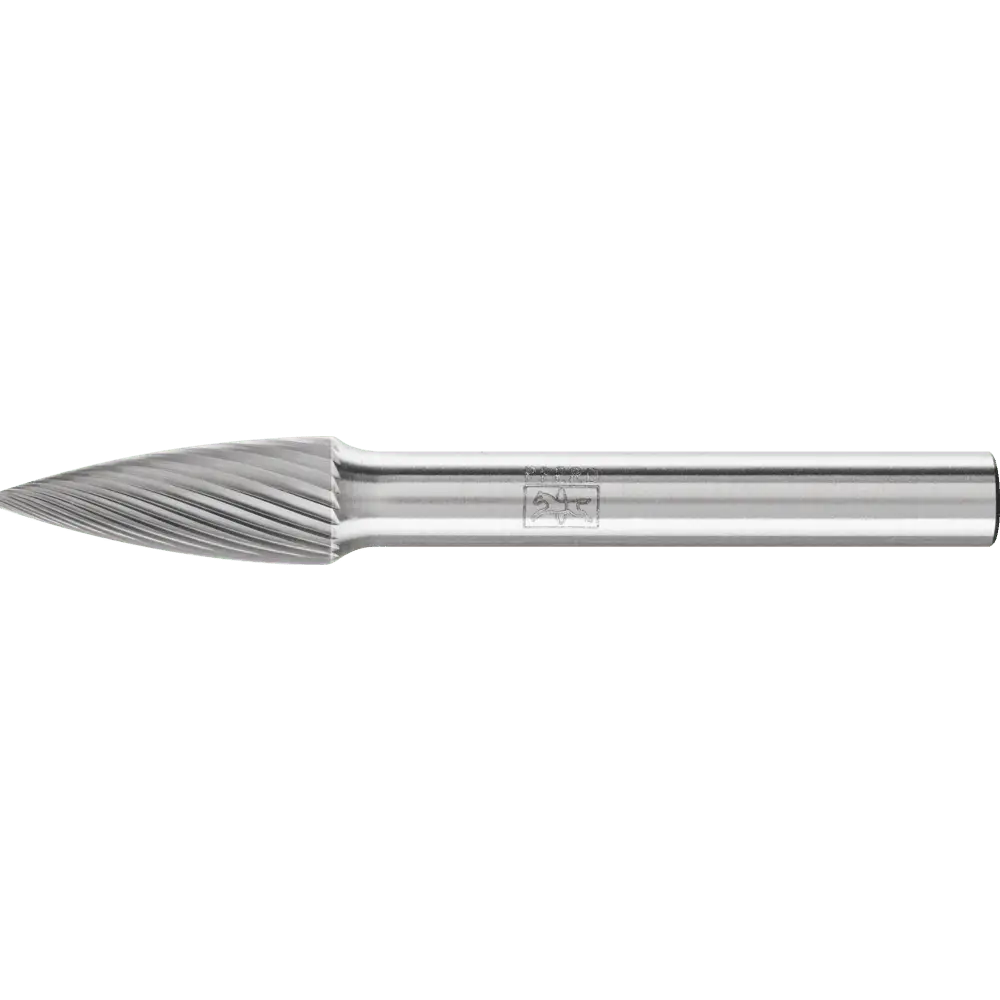 Produktfoto 1 von PFERD TOOLS Hartmetall Frässtift Spitzbogen SPG Ø 08x20mm Schaft-Ø 6 mm Z5 universal fein